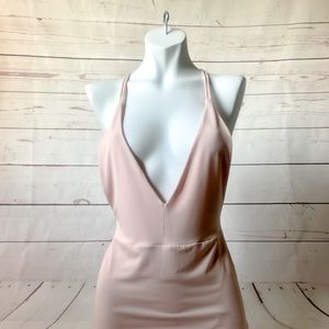 New with tags NWT size medium pink body con dress